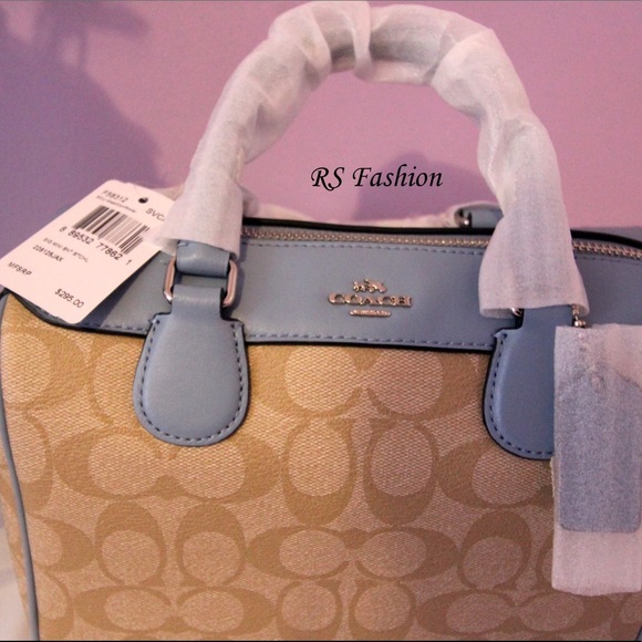 Authentic Coach Signature Mini Benett satchel - Picture 3 of 5